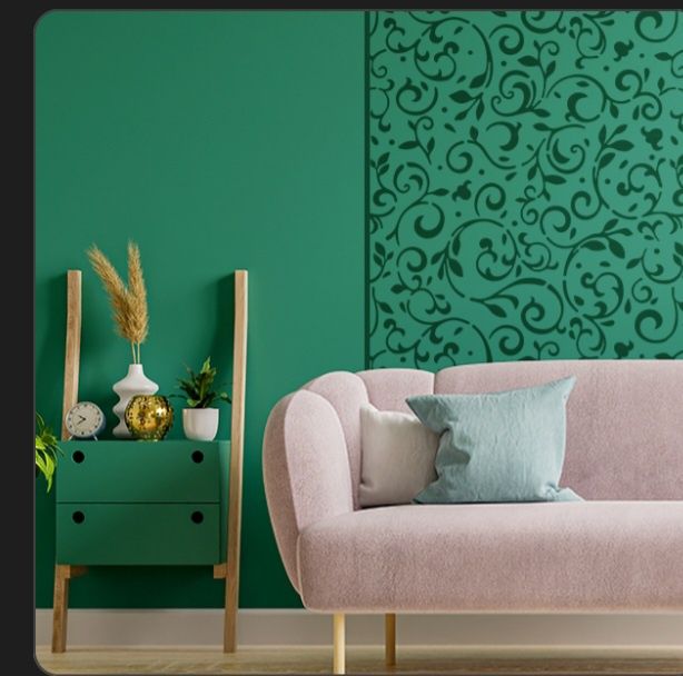 Трафарет для стін