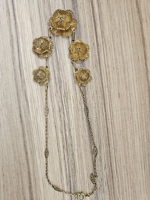 Conjunto colar & pulseira prata lei