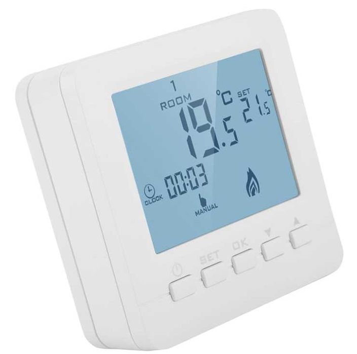 Termostat do sterowania kotłem gazowym, zasilanie bateryjne FTVOGUE