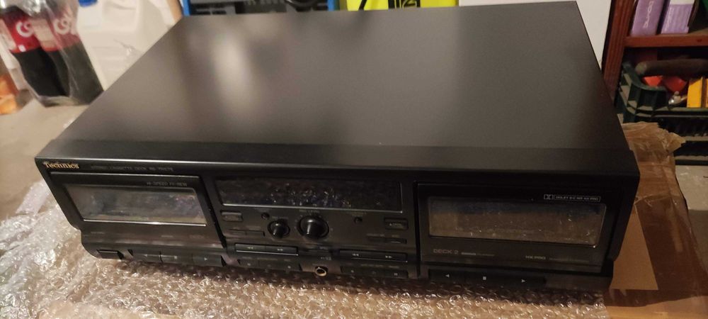 Rzadkość-Japońska wersja Technics RS-TR575 czarna anoda