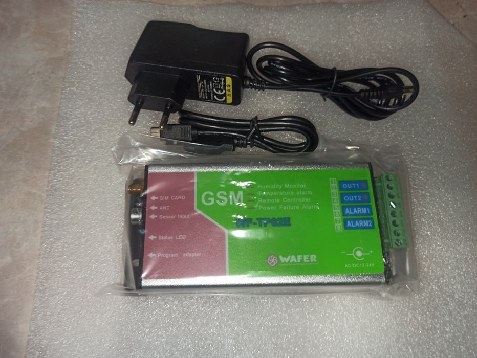 GSM измерения влажности и температуры  wf-tp02e