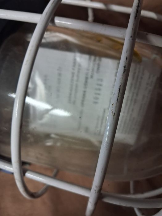 Lampa przemysłowa vodoszelna prl