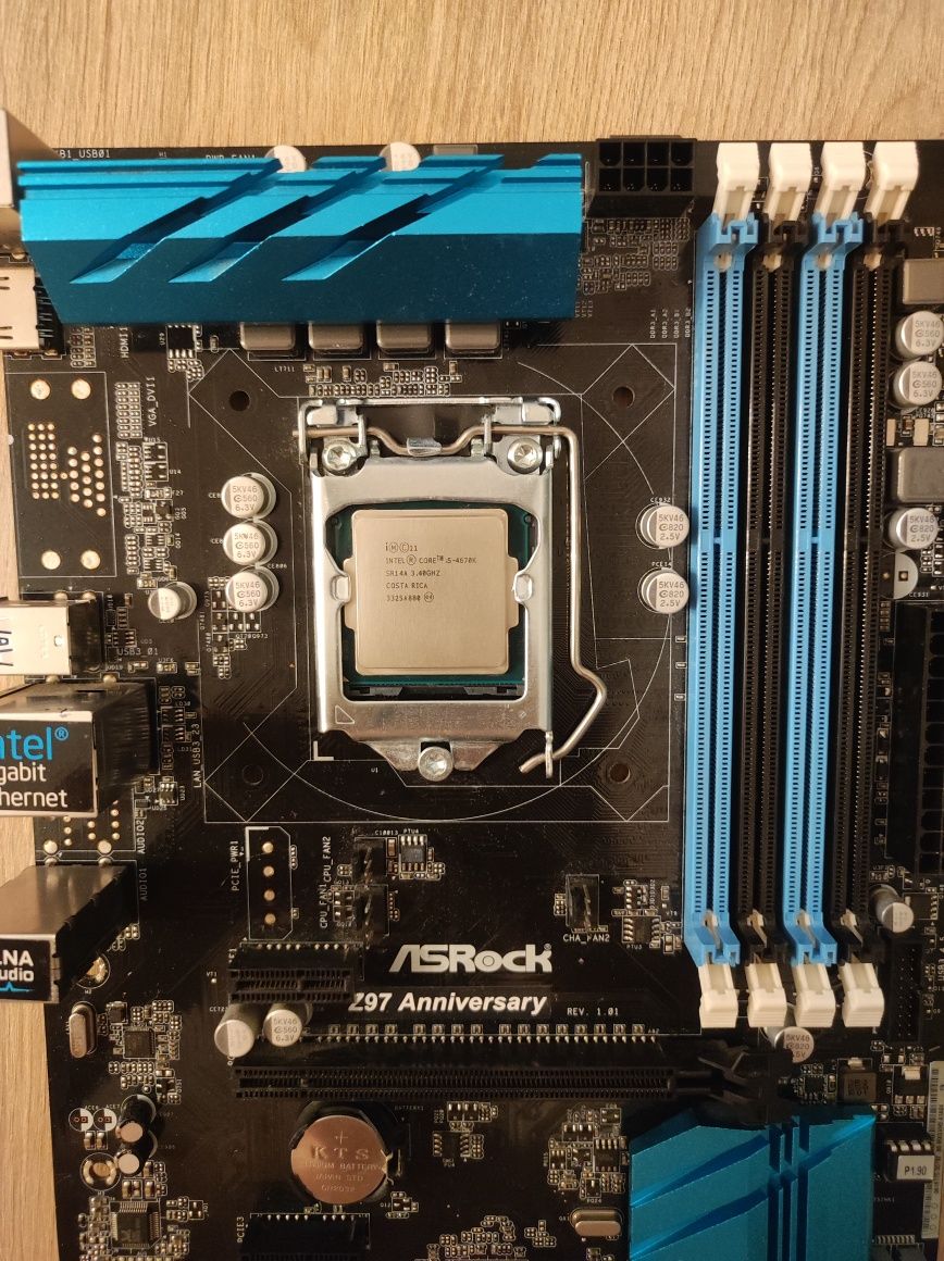 Płyta główna ASRock Z97 Anniversary + procesor Intel Core I5