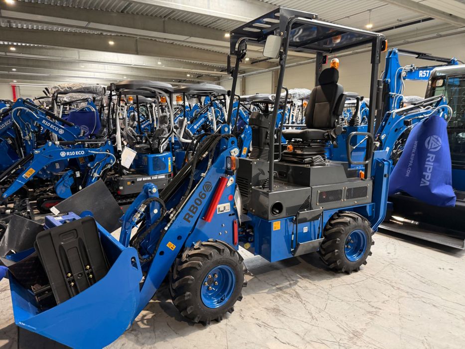 OFICJALNY Dealer Rippa Płotex Złoczew Nowa Koparko - Ładowarka RIPPA RB06 Kubota ładowarka koparka RL06