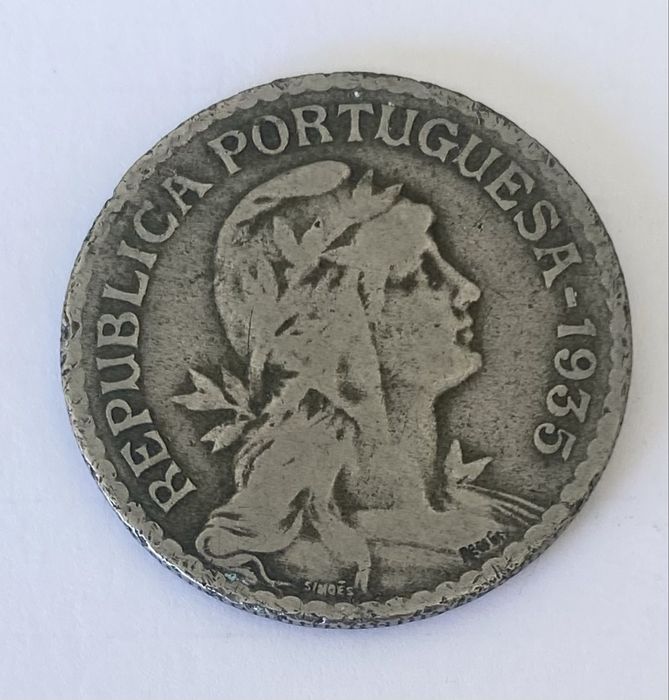 Moeda 1757 - 1 Escudo 1935