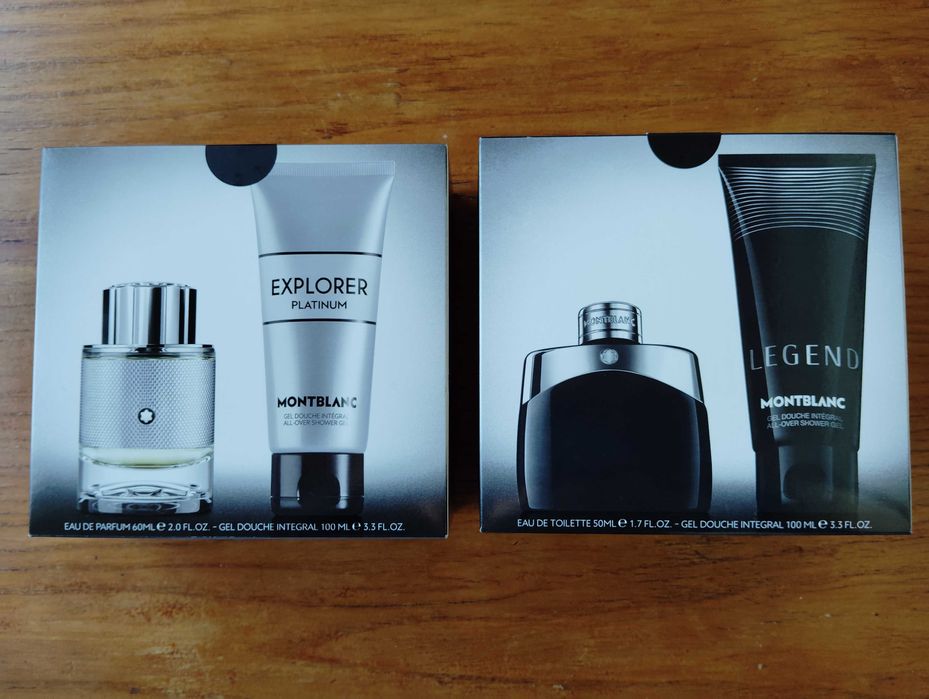 Perfume MONTBLANC Legend com gel duche
