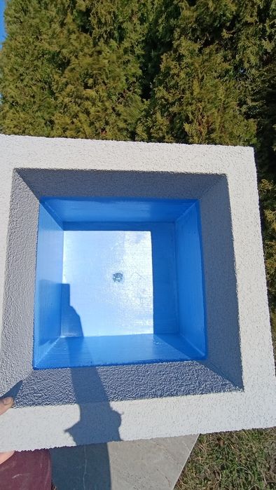 Termodonica, donica ze styropianu