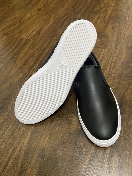 Чоловічі шкіряні сліпони Lacoste Tatalya