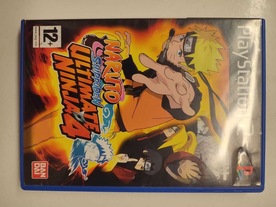 PS2 - Naruto Shippuden Ultimate Ninja 4