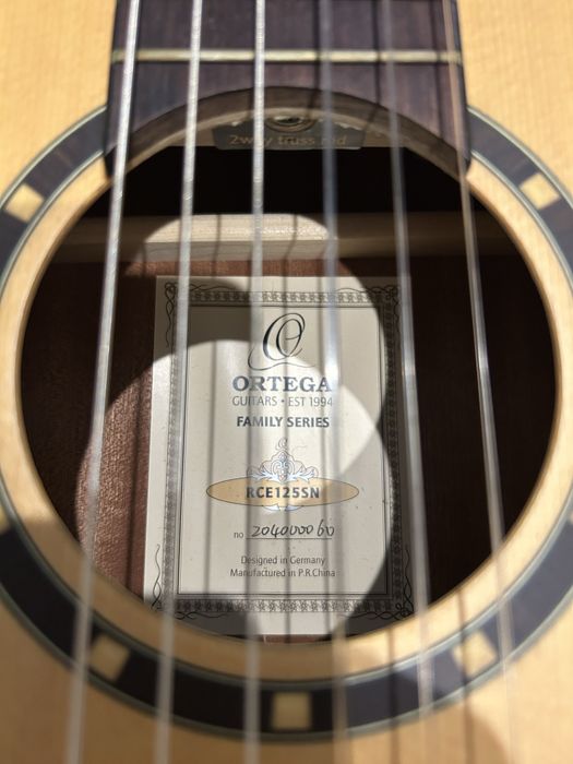 Guitarra Clássica Ortega RCE 125SN