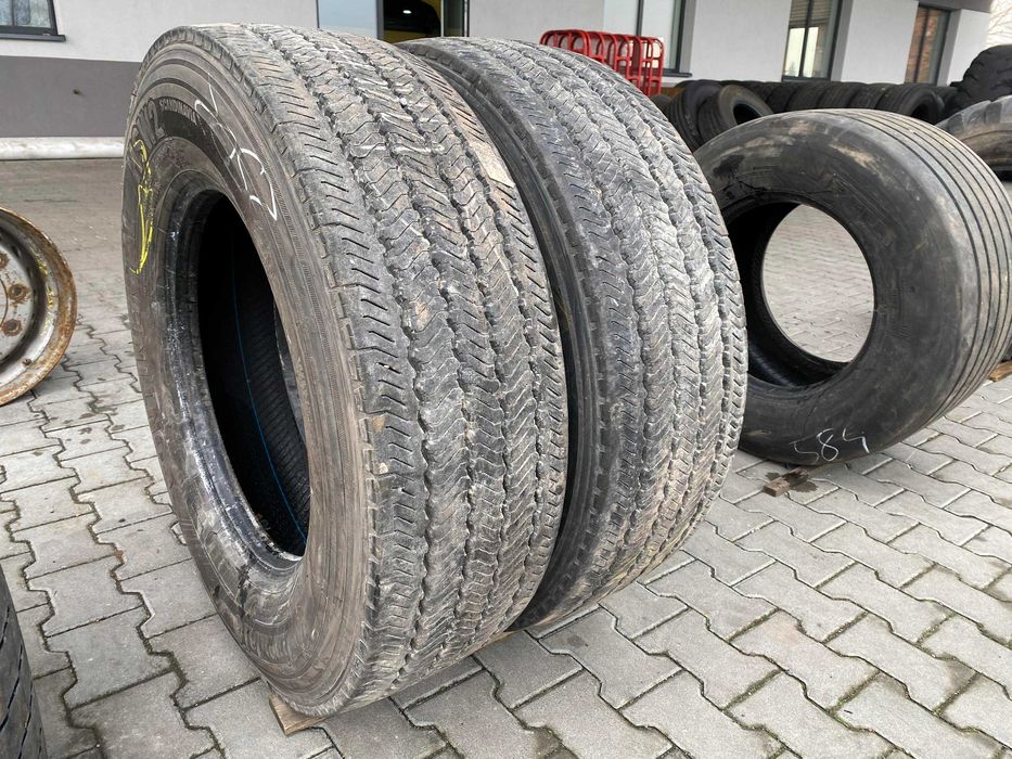 Opony 315/70R22.5 CONTINENTAL HSW2 SCANDINAVIA Przód 10-12mm