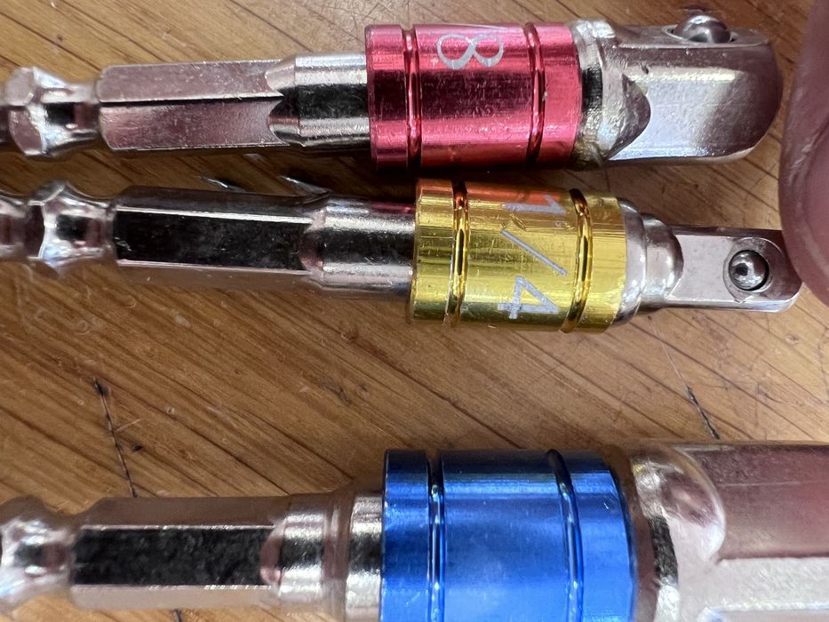 Conjunto peças adaptador soquete kit de extensão - NOVO