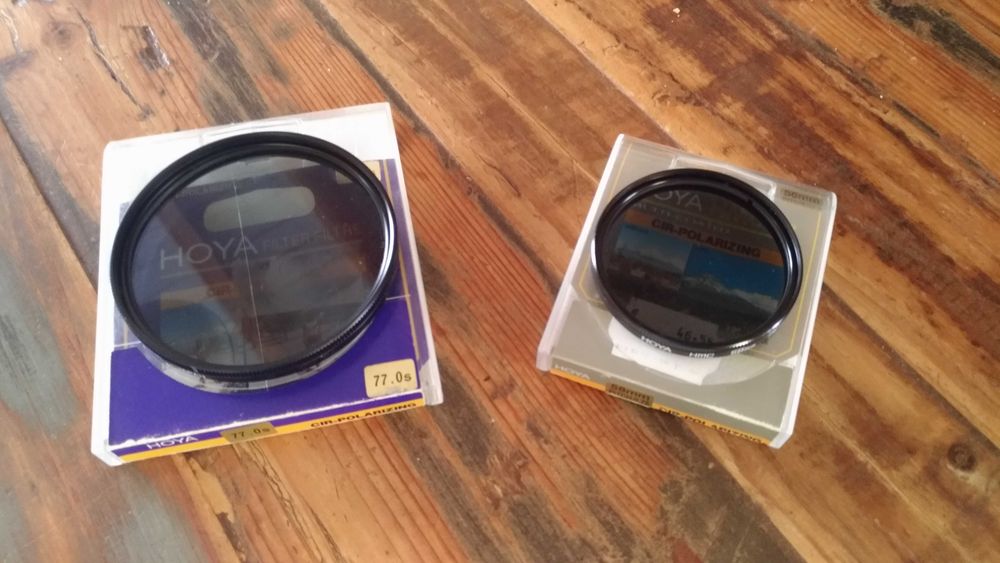 Filtros para lentes, cir polarizing e Grey ND (ver descrição)