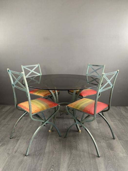 Вінтажний гарнітур(стіл та стільці) Pierre Vandel