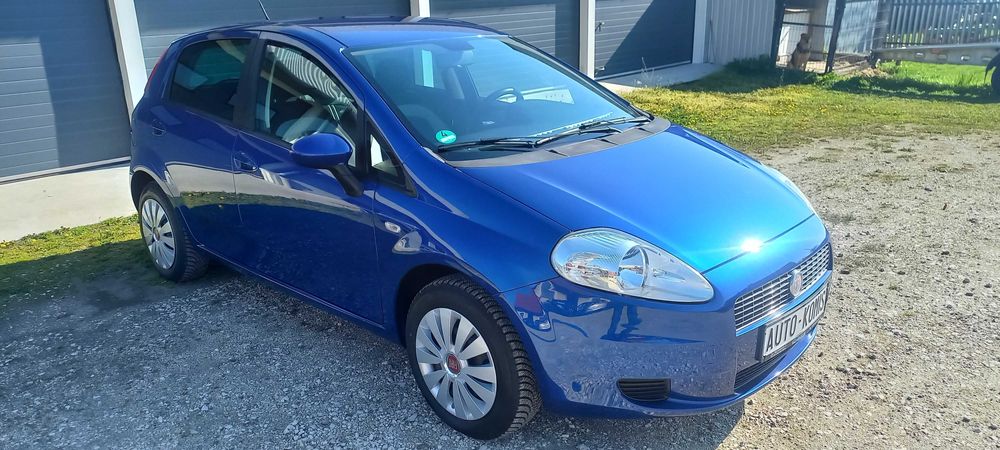 Fiat Grande Punto*1.4 benz.*77KM*Klima*Tylko 118tys.km*W oryginale*Bezwypadkowy*Opłacony*Stan bardzo dobry*