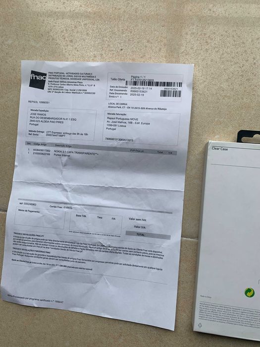 Capa Nokia Clear Case para Nokia 3.1 - Transparente