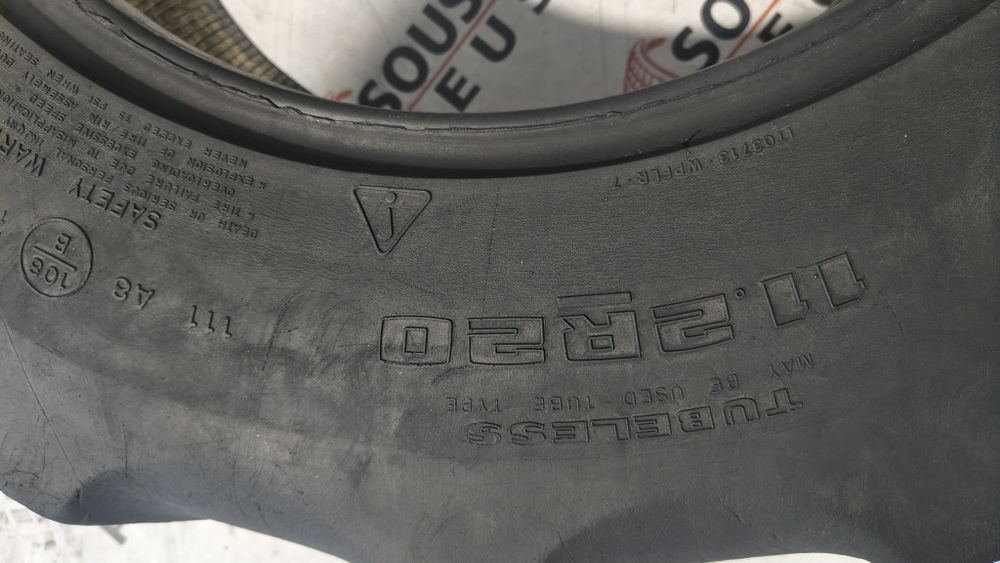 2 pneus Agrícolas 11.2R 20 Good year - Oferta dos Portes