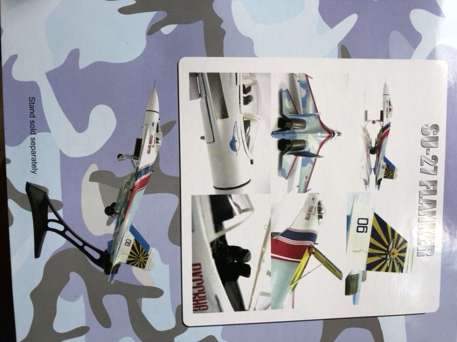 Model Su-27 Flanker Russian Knights