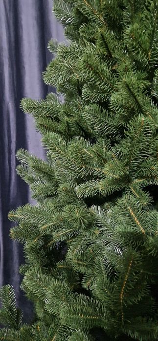 Ялинка штучна 1,8м лита пишна Елка искусственная литая 180 см