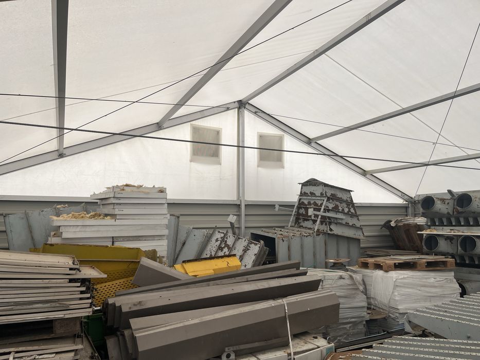 Hala namiotowa aluminiowa solidna  PROTAN  ELMARK 10mx40m