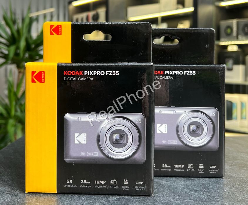 Компактний фотоапарат Kodak FZ55 Black