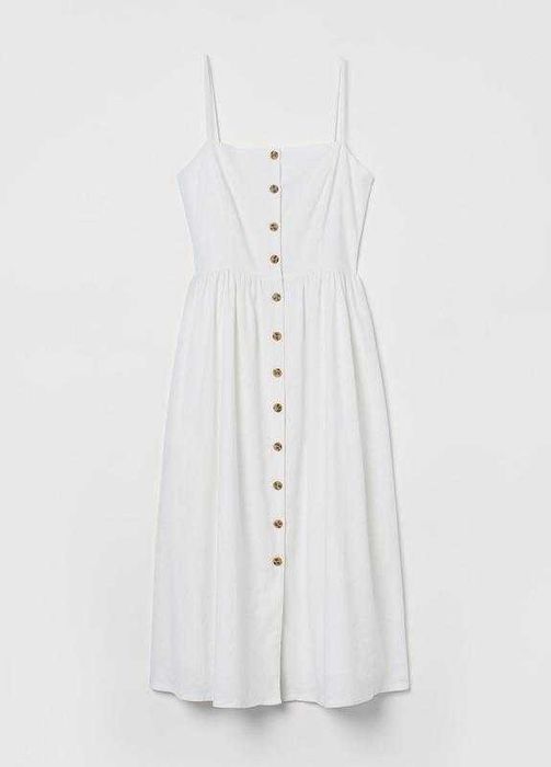 H&m платье льняное, сарафан