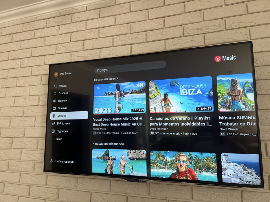 Телевізор Jvc  50 smart 4k 2020 року