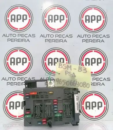 Módulo PSA BSM-B3 9650664080, BSM-B4 9643498780, 9650618380.