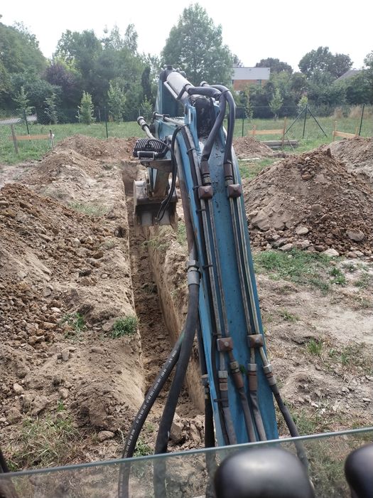 Usługi minikoparka koparka roboty ziemne przyłącza WOLNE TERMINY