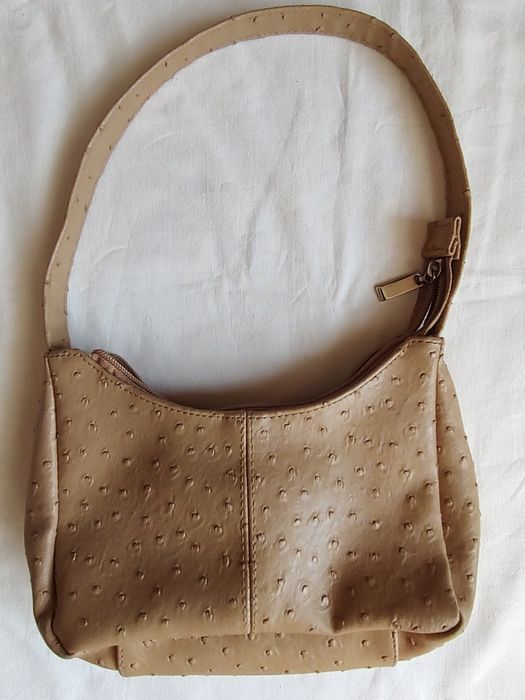 Torebka beżowa 25x15 cm