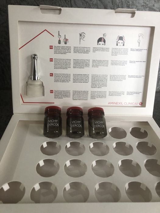 Vichy Dercos засіб проти випадіння волосся для жінок в ампулах по 6ml.