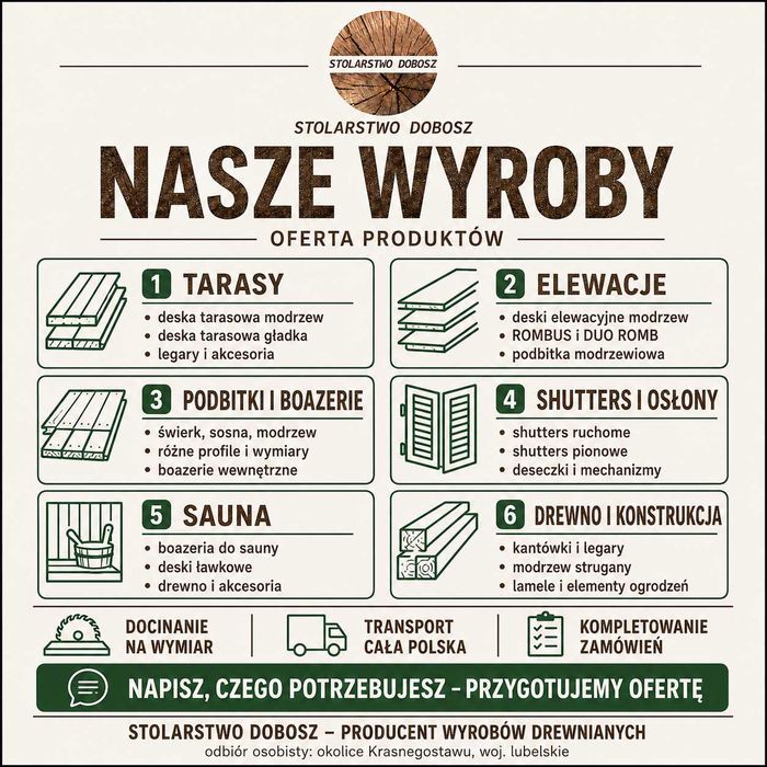 Deska elewacyjna DUO ROMB modrzew 28x135 mm | Producent