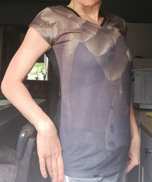 Bluzka z krótkim rękawem Adidas s 36