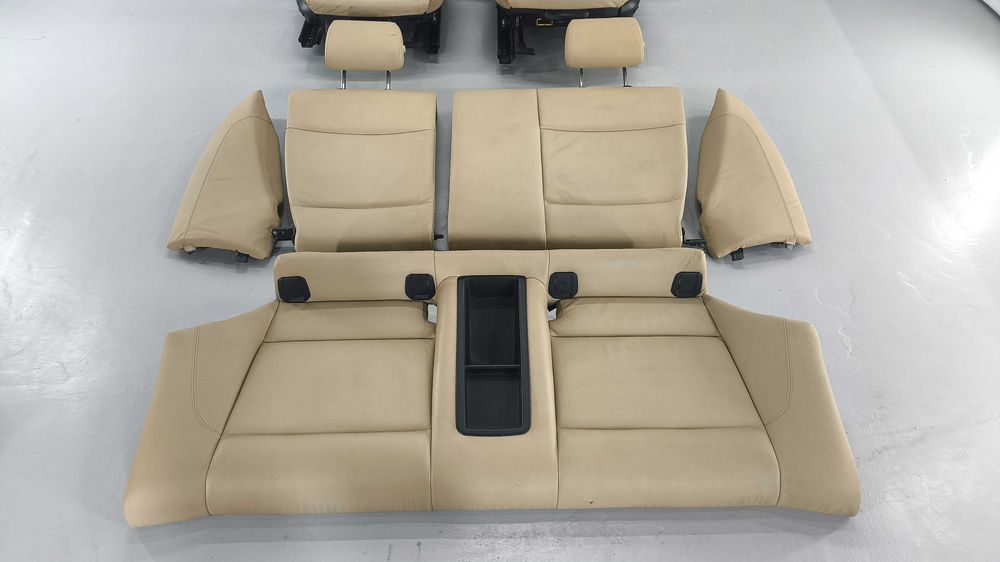 Bancos BMW Serie 1 (E82) Pack M Bege Couro Aquecidos