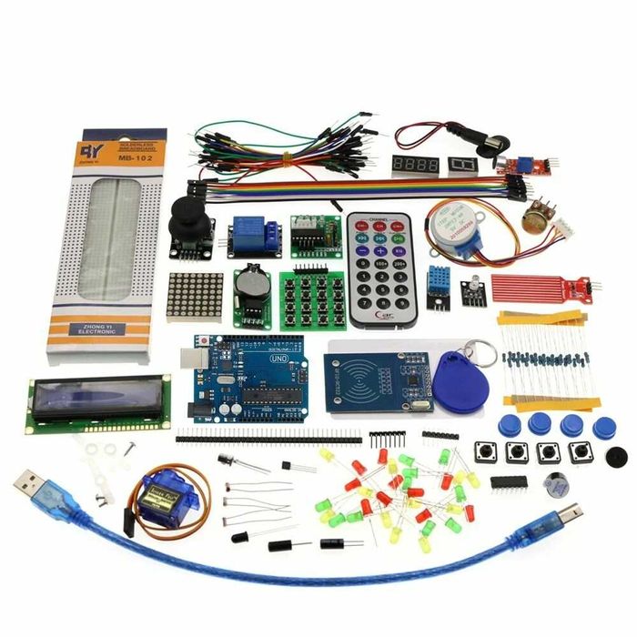 Kit de iniciação ao arduíno Uno R3