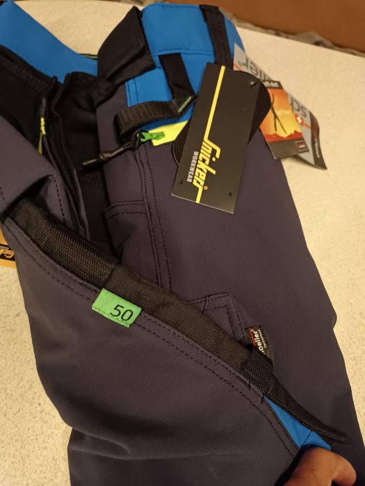 Krótkie spodenki snickers 6140 rozm.50 Softshell BHP flexiwork sl