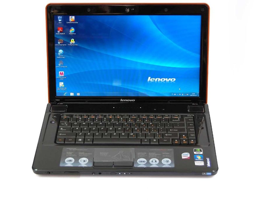 Dobry tani laptop Lenovo IdeaPad Y550 15,6" intel kamera system PL