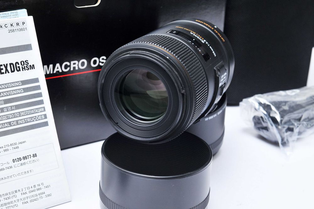 Sigma 105mm f2.8 EX DG Macro OS p/ Nikon