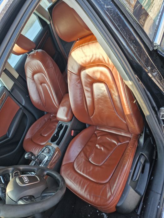 Fotele Audi A4 B8 skóra podgrzewane