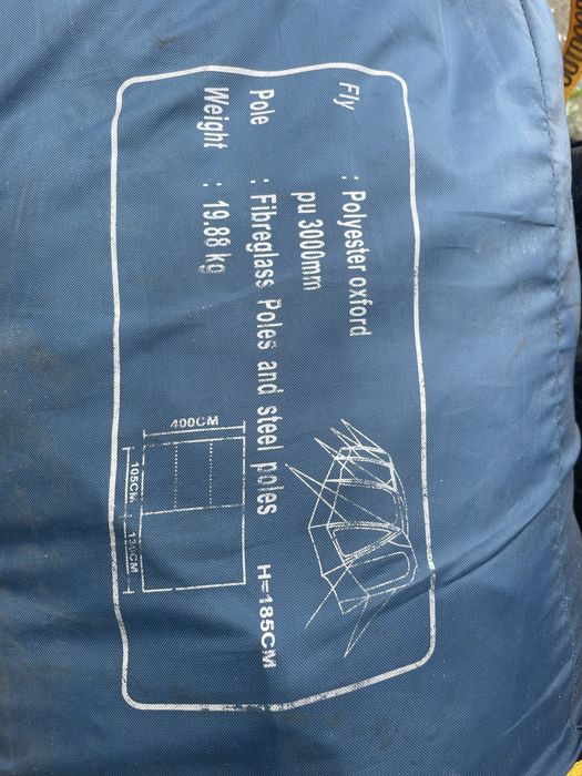 Przedsionek  namiot do przyczepy kempingowej