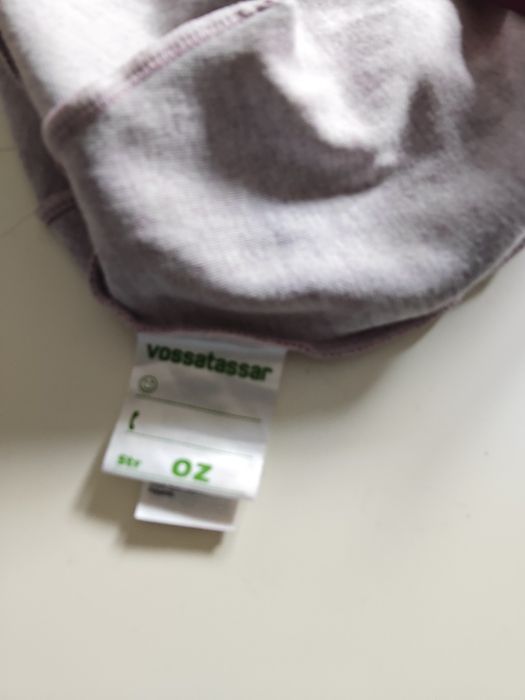 Vossatassar wełniana czapka owieczka wełna + bawełna