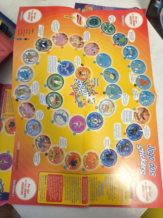 Pokémon Tazos Cadernetas