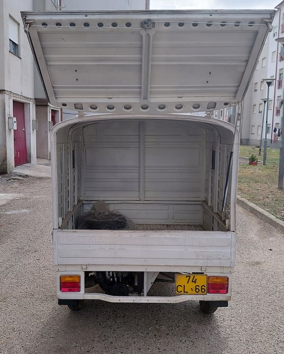 Ape 50 piaggio branco