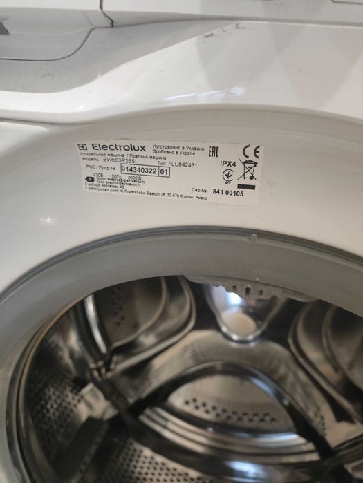 Пральна машина на запчастини  Electrolux EW6S3R26SI