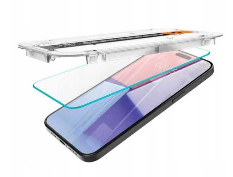 Szkło hartowane Spigen do Apple iPhone 15 Pro Max 2 szt.