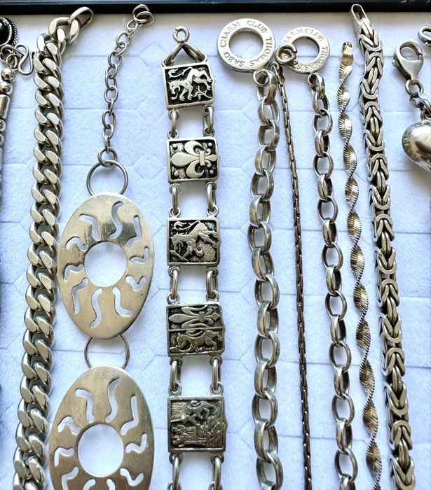 Серебро браслеты