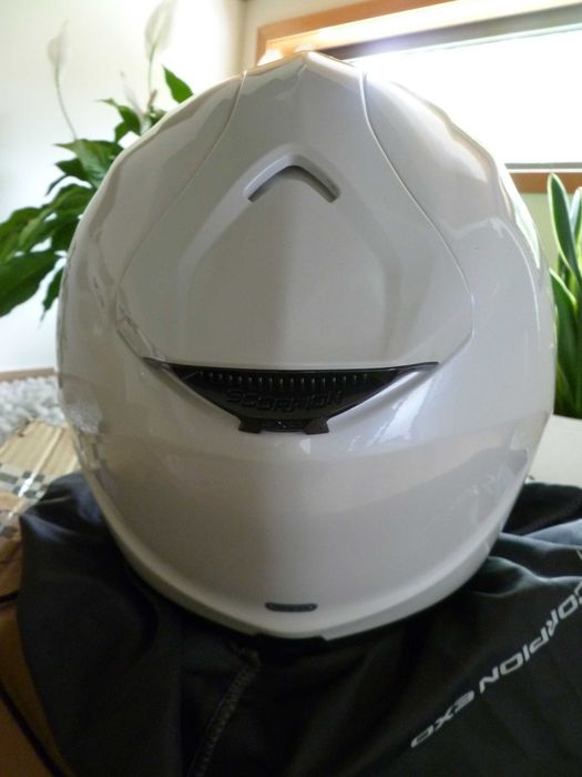 Capacete Integral Scorpion Exo-1400 Evo II Air Branco Pérola