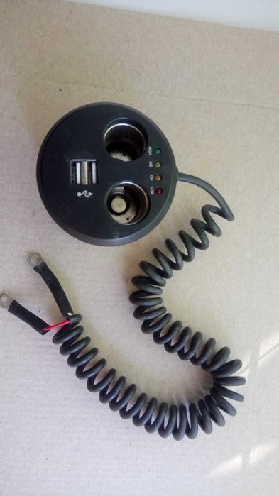 Зарядка 12 вольт USB 5 вольт блок питания 12v 1 ah