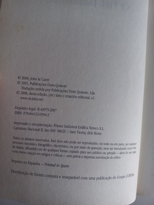 O Fiel Jardineiro, John le Carré