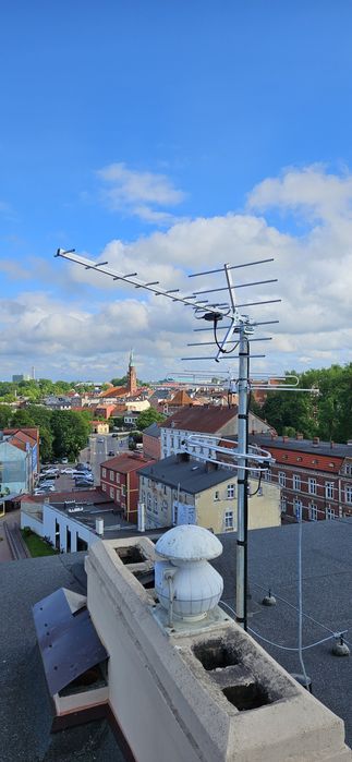 Montaż i serwis anten TV i SAT  domofony monitoring  internet starlink